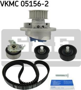 SKF VKMC 05156-2 Насос водяной с комплектом ремня ГРМ