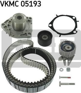 SKF VKMC 05193 водяной насос + комплект зубчатого ремня на OPEL ASTRA H GTC (L08)