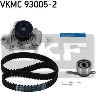 SKF VKMC 93005-2 водяной насос + комплект зубчатого ремня на HONDA CIVIC VI Hatchback (EJ, EK)