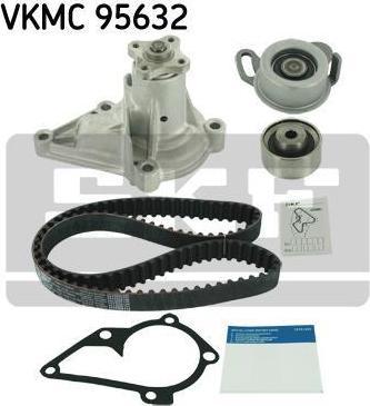 SKF VKMC 95632 водяной насос + комплект зубчатого ремня на HYUNDAI ACCENT II седан (LC)