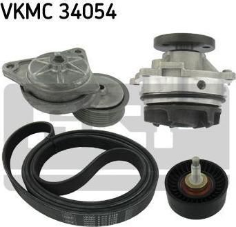 SKF VKMC34054 VKMC34054_!ремкомплект НО c помпой Ford Mondeo 1.6/1.8/2.0 96-00