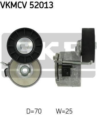 SKF VKMCV52013 Натяжитель п/к ремня PSA, Fiat, Iveco