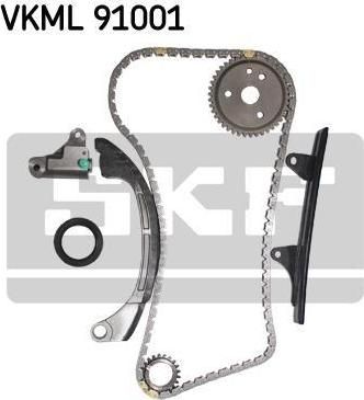SKF VKML 91001 комплект цели привода распредвала на TOYOTA YARIS (SCP1_, NLP1_, NCP1_)
