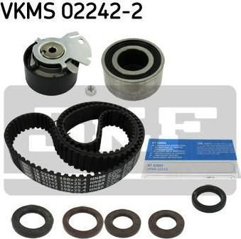 SKF VKMS 02242-2 комплект ремня грм на FIAT BRAVA (182)