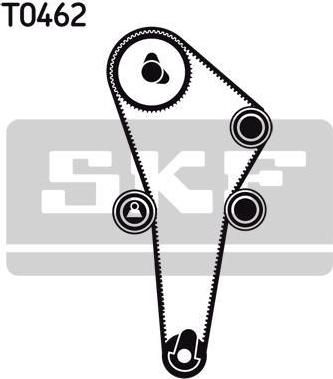 SKF VKMS 94609 комплект ремня грм на MAZDA 323 F V (BA)