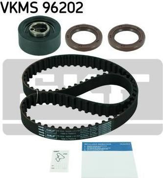 SKF VKMS 96202 комплект ремня грм на SUZUKI SWIFT I (AA)