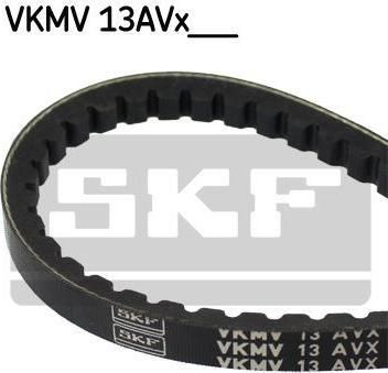 SKF VKMV 13AVx1250 клиновой ремень на TOYOTA HILUX II пикап (LN8_, RN5_, LN6_, YN6_, YN5_, LN5_, RN6_)