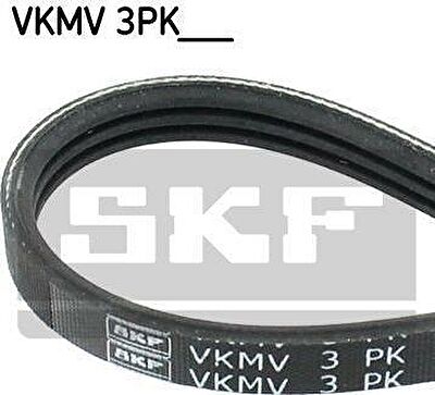 SKF VKMV 3PK905 поликлиновой ремень на FIAT FIORINO фургон/универсал (225)
