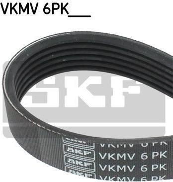 SKF VKMV 6PK1020 поликлиновой ремень на MERCEDES-BENZ T1 фургон (602)