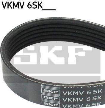 SKF VKMV 6SK873 поликлиновой ремень на PEUGEOT BOXER автобус