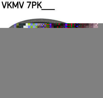 SKF VKMV 7PK1788 поликлиновой ремень на HONDA CR-V III (RE)