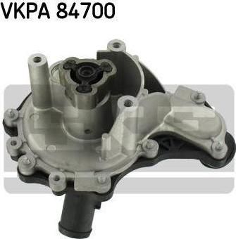 SKF VKPA84700 Насос водяной PSA Boxer/Jumper//Ducato//Transit 2,2D 06-> (с корпусом) (1201H6)