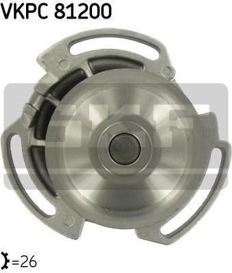 SKF VKPC 81200 водяной насос на VW PASSAT (32B)
