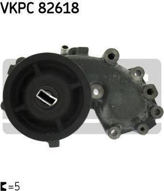 SKF VKPC 82618 водяной насос на FIAT TEMPRA (159)