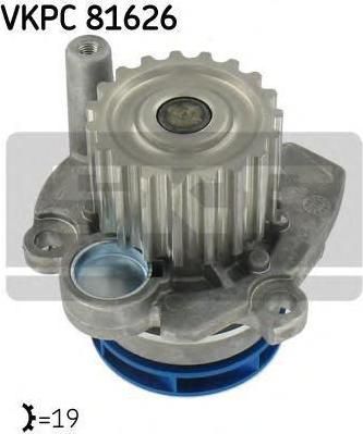 SKF VKPC81626 Насос водяной Audi A3, A4, A6, VW Golf 4 1.9TDI 00 (03L121011B)