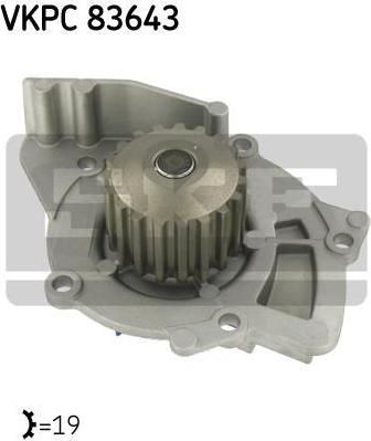 SKF VKPC83643 Водяная помпа Ford FocusII/Mondeo IV/Galaxy 2.0 TDCi (1562255)