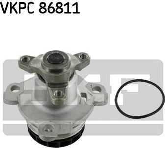 SKF VKPC86811 Насос водяной OPEL/RENAULT/NISSAN 2.0D-2.3D 05- (2101000Q0C)