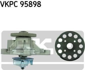 SKF VKPC95898 Помпа системы охлаждения KIA CEED 06-1,4/1,6/CERATO 06- 1,6/HYUNDAI ELANTRA 06- (25100-2B700)