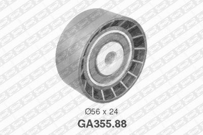 SNR GA355.88 паразитный / ведущий ролик, поликлиновой ремень на RENAULT CLIO II (BB0/1/2_, CB0/1/2_)