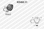 SNR KD452.11 комплект ремня грм на FORD FIESTA IV (JA_, JB_)