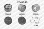SNR KD45543 Ремень ГРМ + 3 роликa