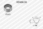SNR KD458.35 комплект ремня грм на FIAT PANDA Van (141_)