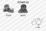 SNR KD465.02 комплект ремня грм на VOLVO 960 II универсал (965)