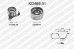 SNR KD469.01 комплект ремня грм на TOYOTA COROLLA Liftback (_E8_)