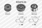 SNR KD473.03 комплект ремня грм на HYUNDAI LANTRA I (J-1)
