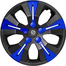 Колпаки на колёса Sparco, серия Urban, коплект 4 шт., чёрн./синий, разм. 15 (370мм),, 1/4 Колпаки на колёса Sparco, серия Urban, коплект 4 шт., чёрн./синий, разм. 15 (370мм),, 1/4