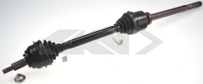 Spidan 24646 приводной вал на RENAULT LAGUNA III (BT0/1)