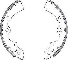 Spidan 30363 комплект тормозных колодок на MAZDA 323 I (FA)