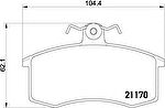Spidan 31859 комплект тормозных колодок, дисковый тормоз на ROVER 600 (RH)