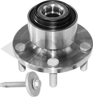 Spidan 72052 комплект подшипника ступицы колеса на VOLVO C30