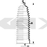 Spidan 84083 пыльник, рулевое управление на VW MULTIVAN V (7HM, 7HN, 7HF, 7EF, 7EM, 7EN)