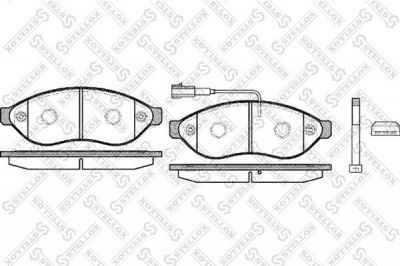 Stellox 001 091B-SX комплект тормозных колодок, дисковый тормоз на FIAT DUCATO фургон (250, 290)