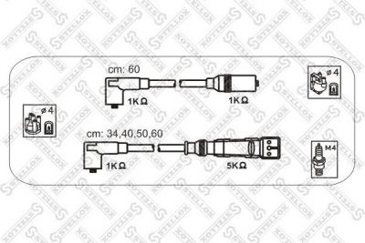 STELLOX Провода высоковольтные, комплект (10-38085-SX)