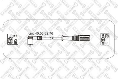 Stellox 10-38156-SX комплект проводов зажигания на PEUGEOT 806 (221)