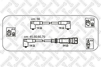 STELLOX Провода высоковольтные, комплект (10-39054-SX)