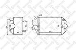 Stellox 10-40097-SX интеркулер на VW PASSAT Variant (3B6)