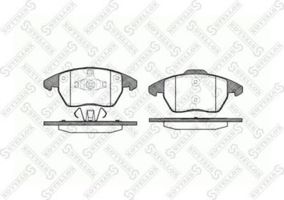 STELLOX 1041 010-SX =1030 10 !колодки дисковые п. Citroen C4, Peugeot 307 2.0 (1041010SX)