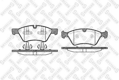 Stellox 1190 000-SX комплект тормозных колодок, дисковый тормоз на MERCEDES-BENZ M-CLASS (W164)