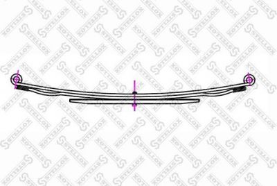 Stellox 12-00010-SX многолистовая рессора на FORD TRANSIT c бортовой платформой/ходовая часть (E_ _)