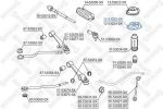 Stellox 12-53023-SX опора стойки амортизатора на KIA RIO универсал (DC)