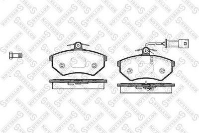 STELLOX КОМПЛЕКТ ТОРМОЗНЫХ КОЛОДОК, ДИСКОВЫЙ ТОРМОЗ (145 042-SX)