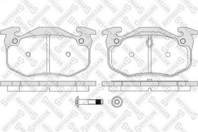 Stellox 155 070B-SX комплект тормозных колодок, дисковый тормоз на PEUGEOT 309 II (3C, 3A)