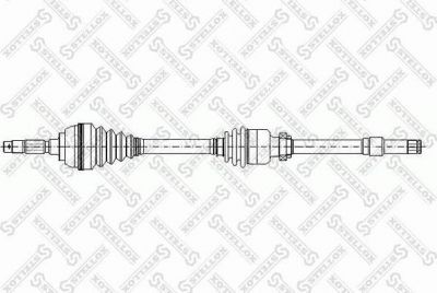 Stellox 158 1010-SX приводной вал на PEUGEOT 306 (7B, N3, N5)