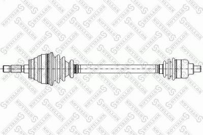 Stellox 158 1013-SX приводной вал на RENAULT 11 (B/C37_)