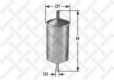 Stellox 21-00171-SX топливный фильтр на NISSAN 100 NX (B13)