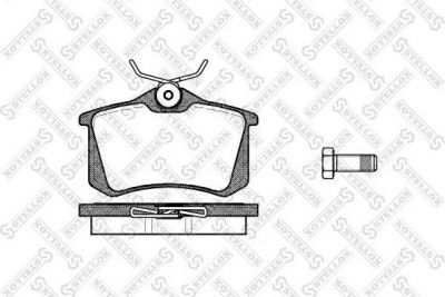 Stellox 274 010B-SX комплект тормозных колодок, дисковый тормоз на VW PASSAT Variant (3A5, 35I)